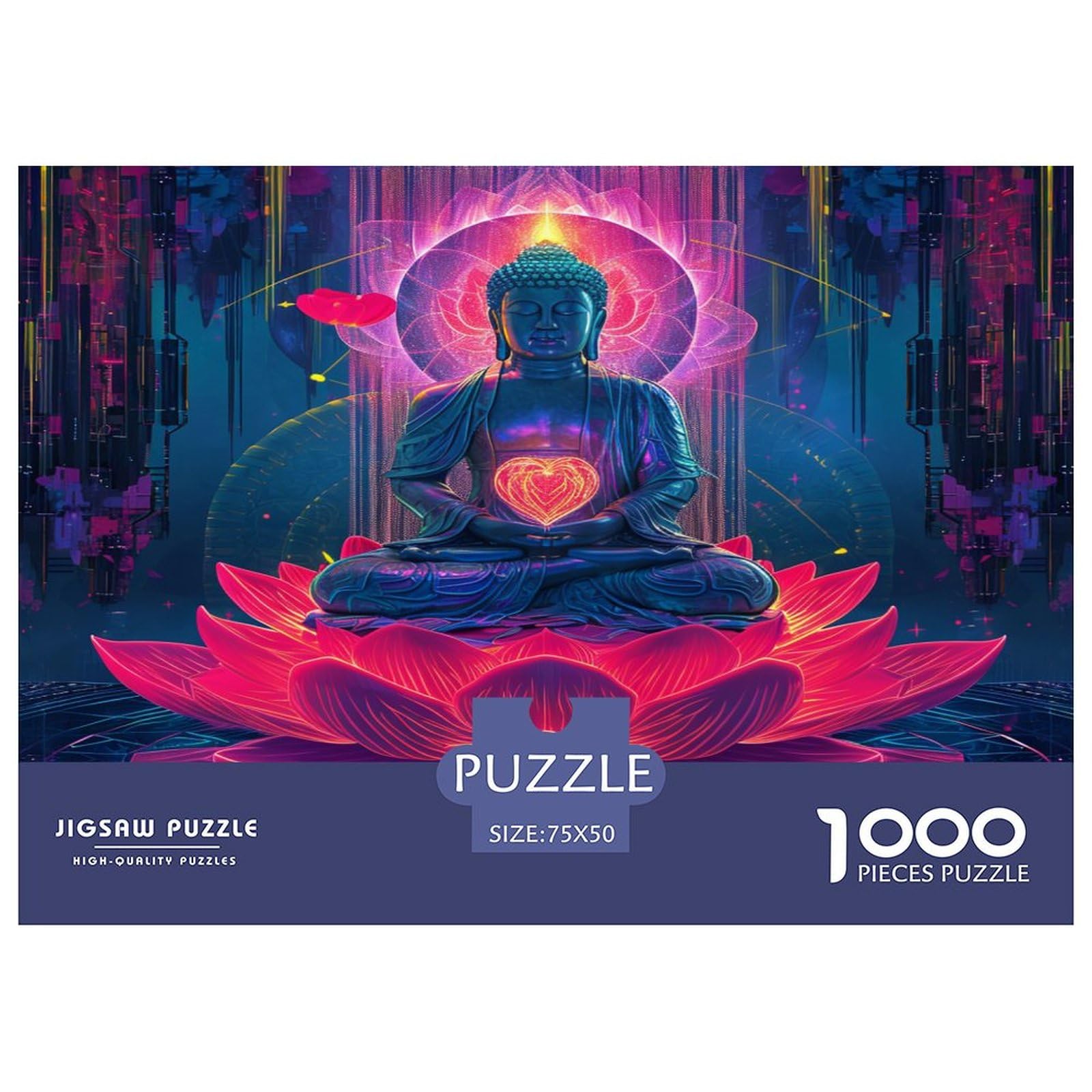 Rompecabezas De Buda Para Adultos De 1000 Piezas, Rompecabezas De