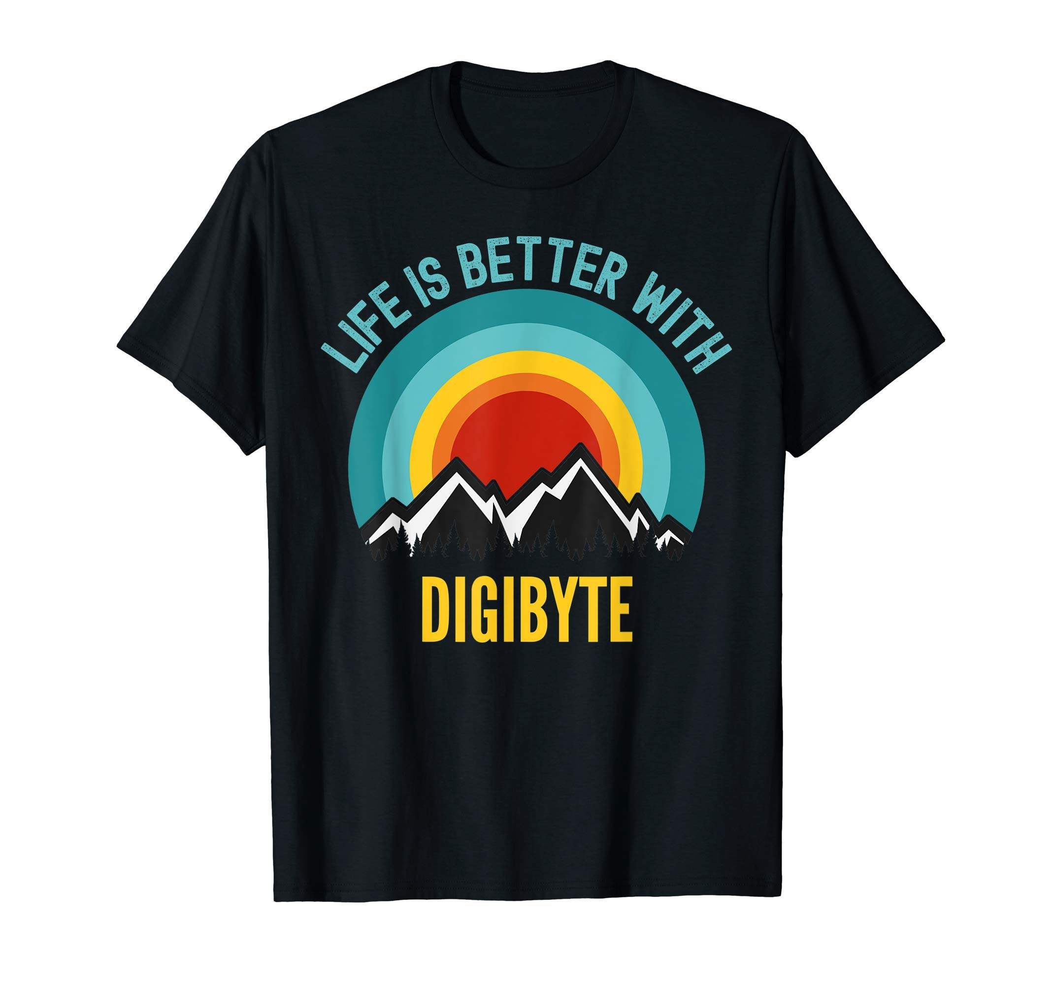Digibyte Crypto, Life is Better With Digibyte T-Shirt