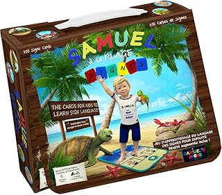Coffret Samuel Signes , contient 100 Cartes de signes . Votre Enfant , bébé apprendra Tout en s’amusant