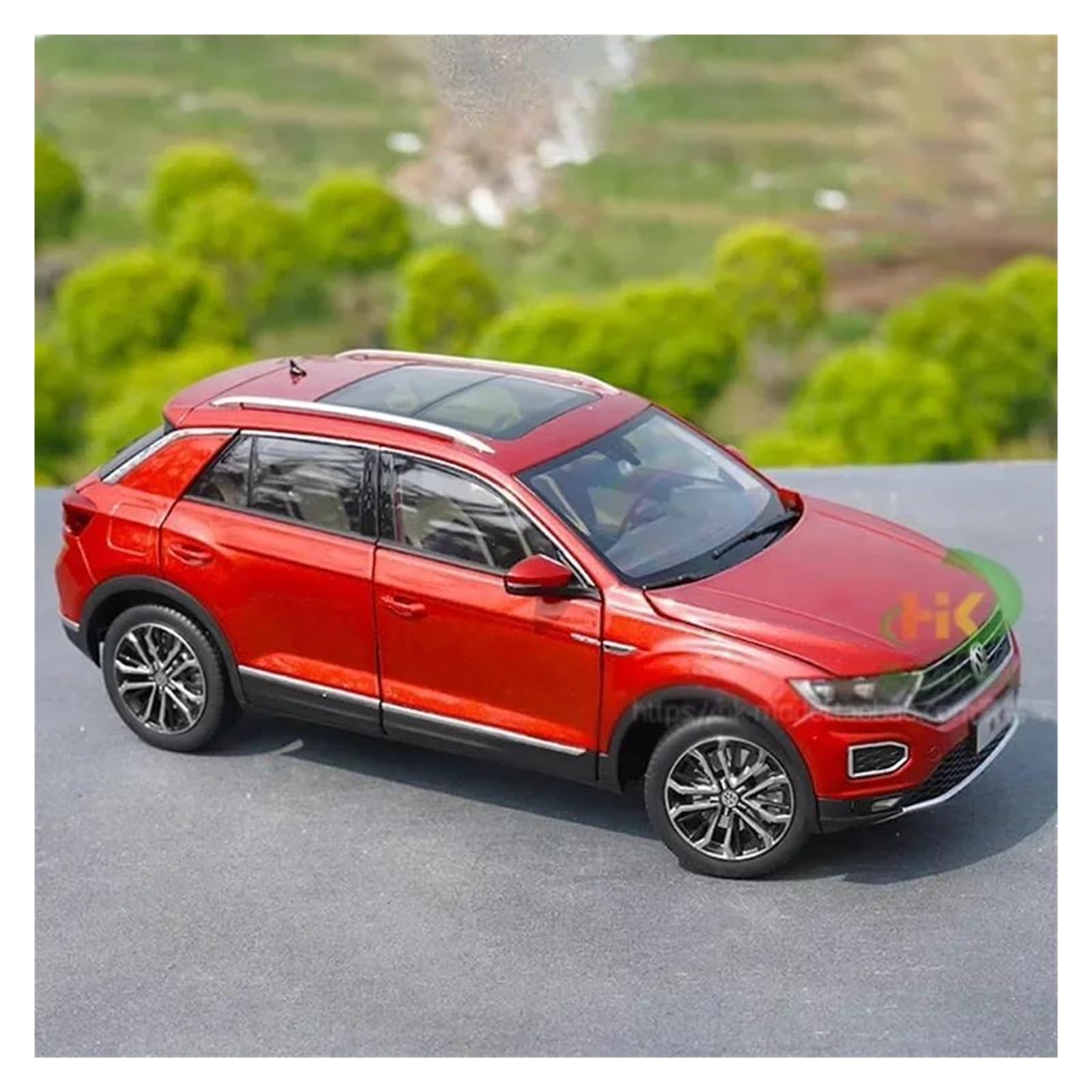 Per T-ROC 280STI 2018 1:18 Modello In Lega Auto Sportiva Die-Cast Collezione Hobby Statica Decorazione