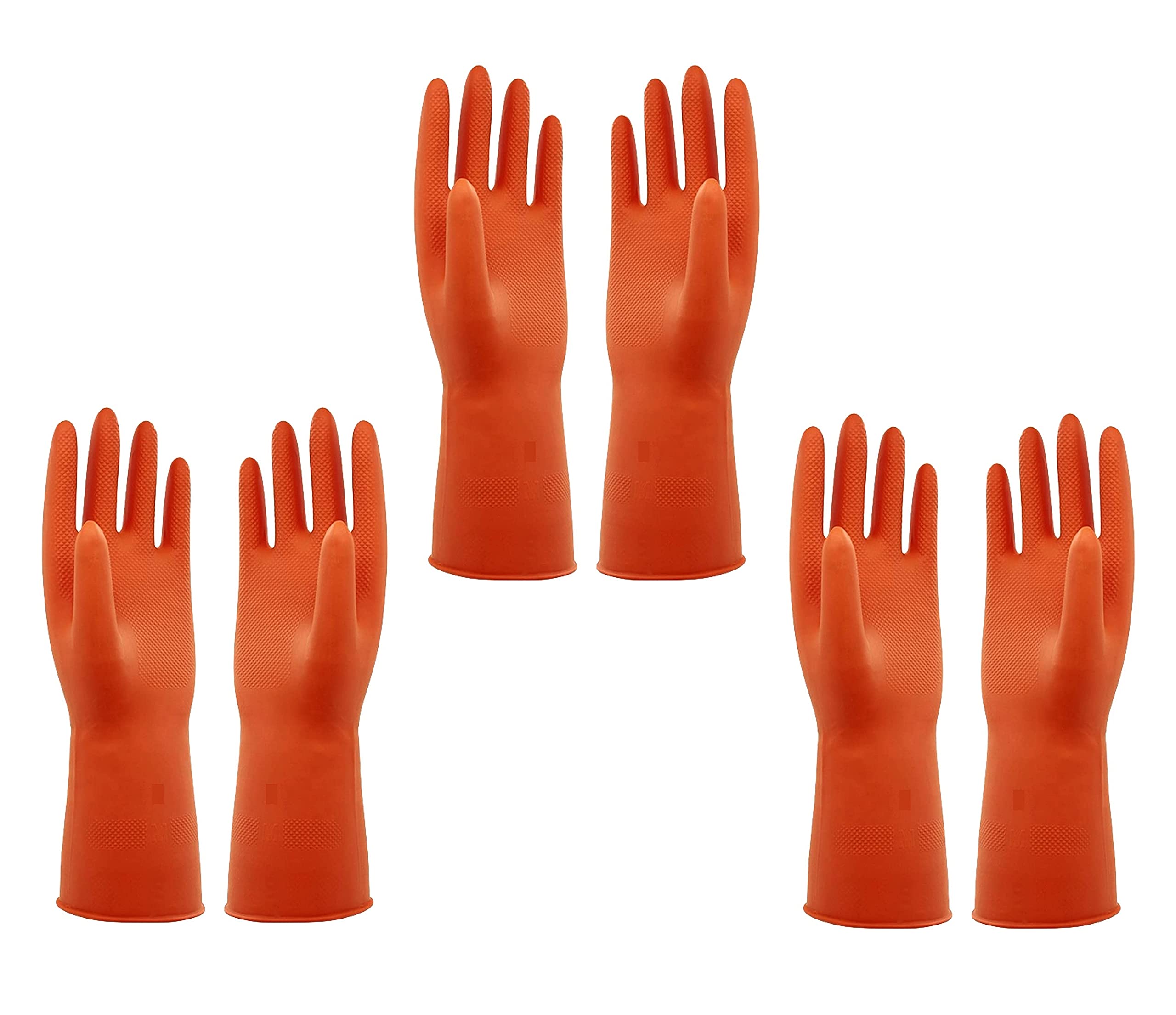Sky Vogue Chemical Resistant Gloves, Protective Safety Work Heavy Duty Industrial Gloves. Acid, Alkali and Oil Protection, Non-Slip, Orange. (3, Standard) (B0964XLLPK) Amazon Price History, Amazon Price Tracker