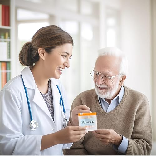 Miniatura 5 de MARFOREVER 39 bolsas de píldoras, bolsas pequeñas con cierre de cremallera, organizador de píldoras de viaje, bolsas reutilizables para píldoras, 28