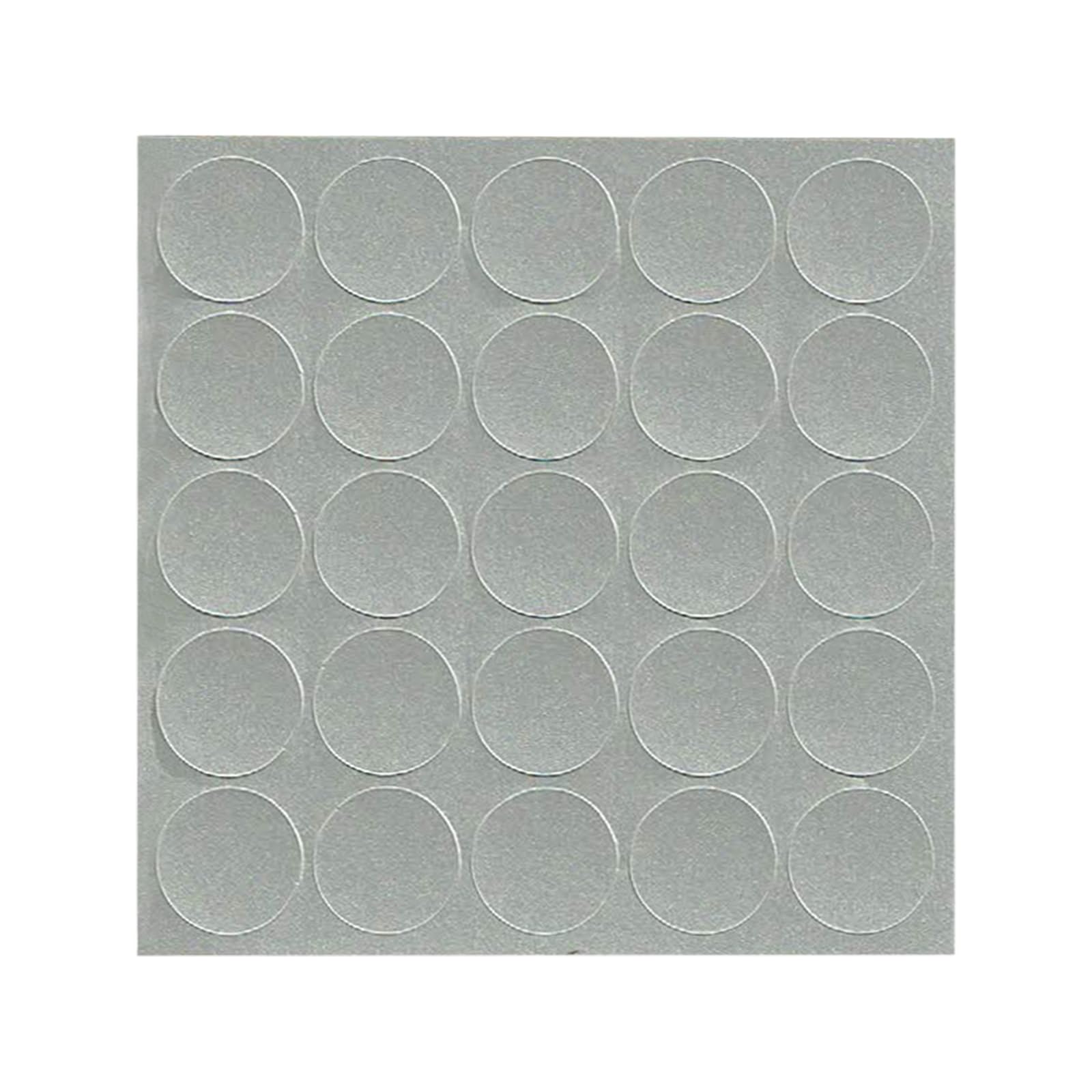 KWIKCAPS 14mm Screw Covers - Egger F509 ST2 / F765 ST20 Aluminium x 25 — image 1