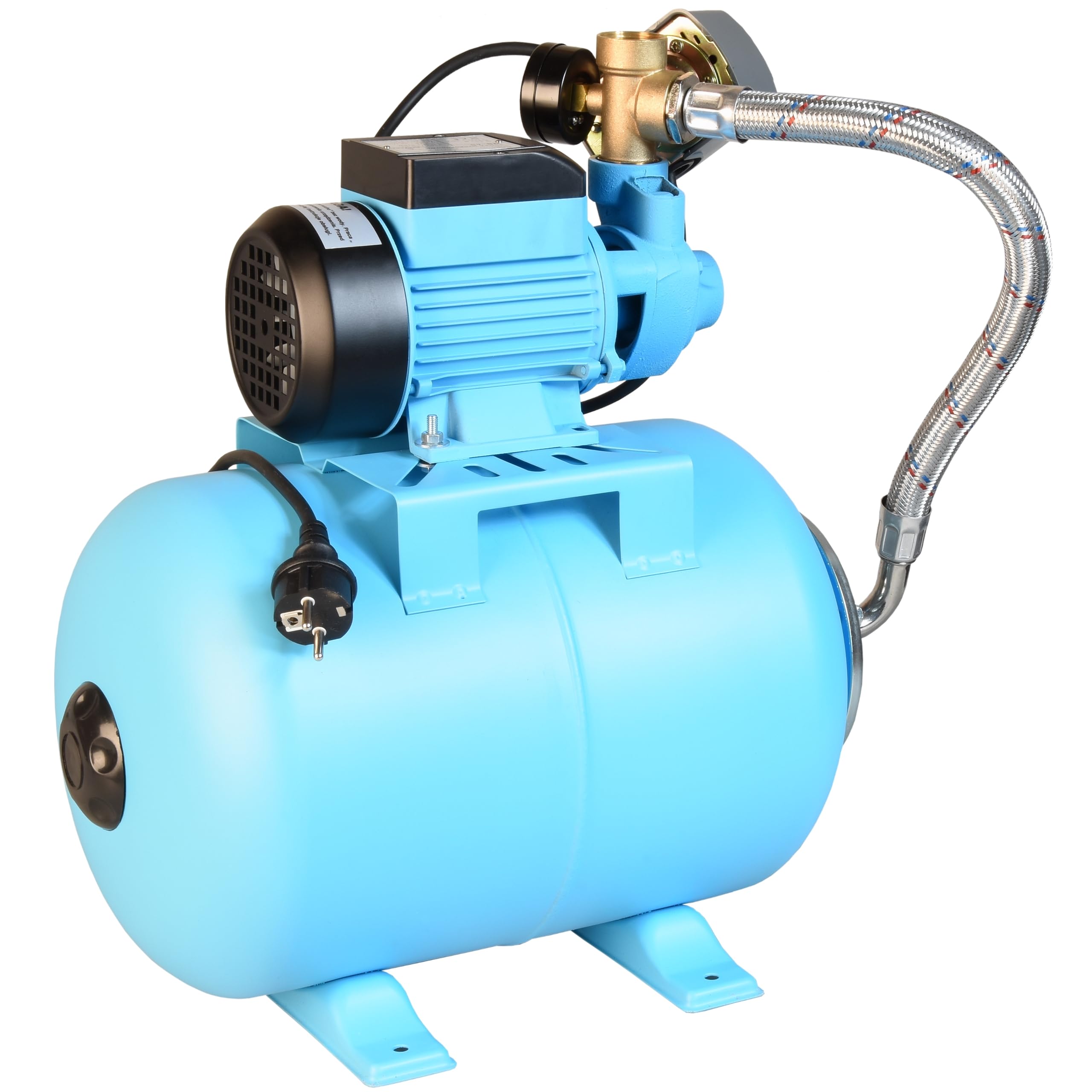 Zestaw Hydroforowy 24L Hydrofor Pompa do Wody Domu AQB 60 Hydroforowa (370 W, 2100 l/h, max. podnoszenie 39 m) MOCNY WYDAJNY