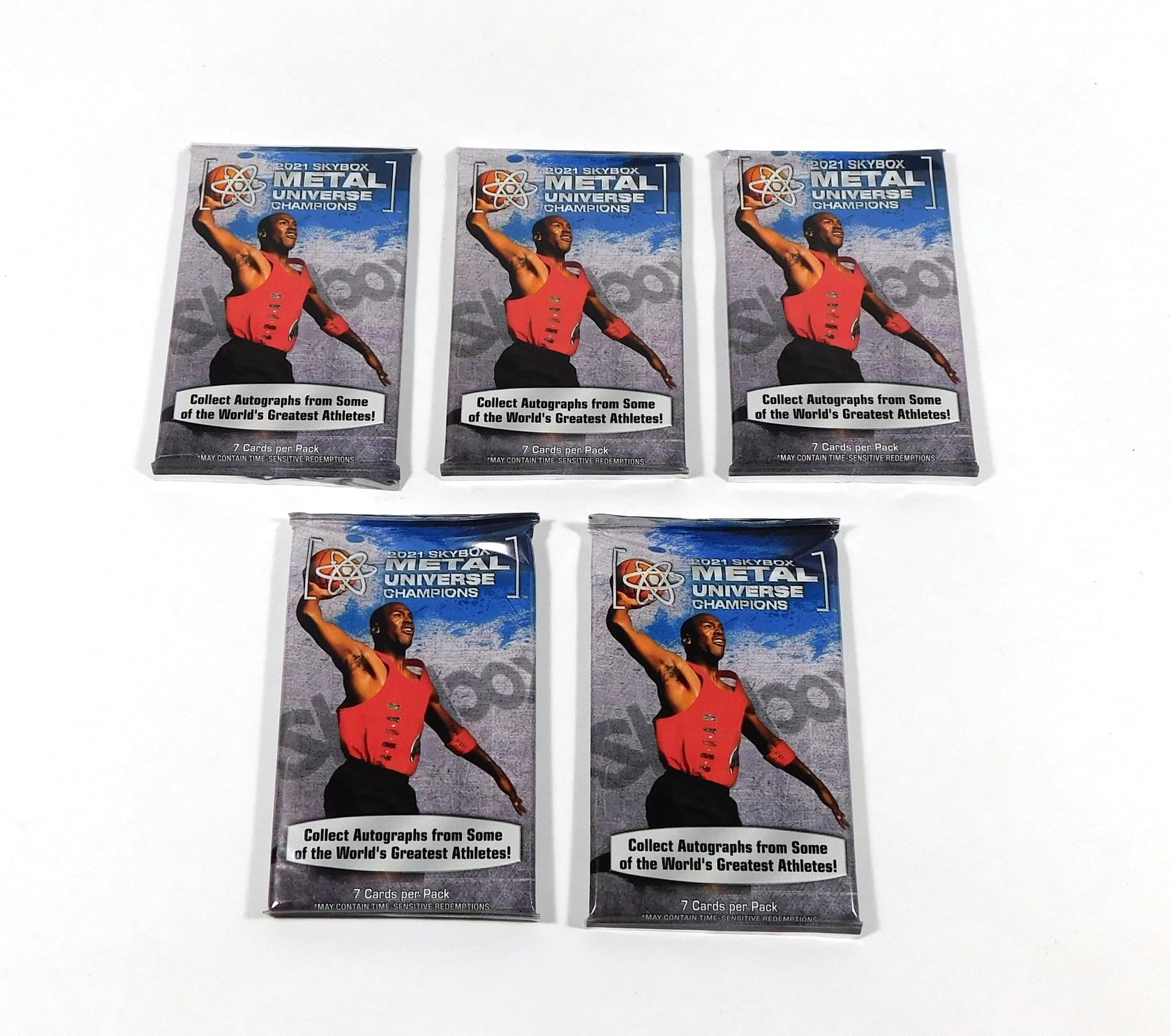 Amazon.com: Lot of (5) 2021 Skybox Metal Universe Champions