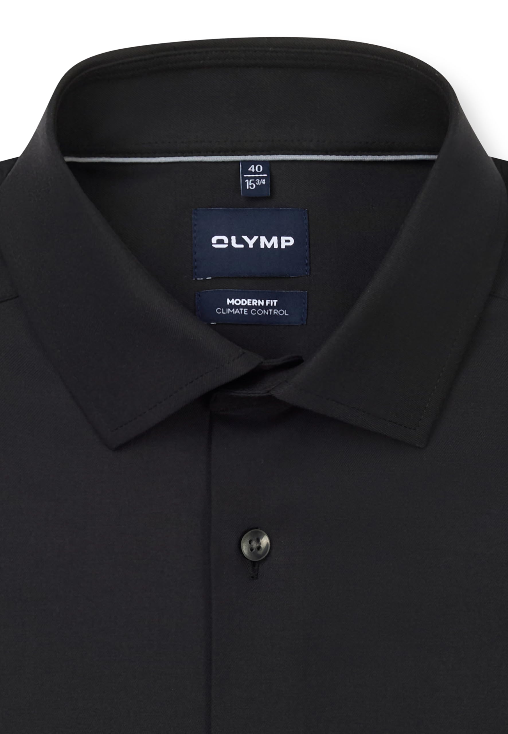 OLYMP Global Kent 123024 - Camisa de manga larga para hombre, diseño de sarga, corte moderno 26