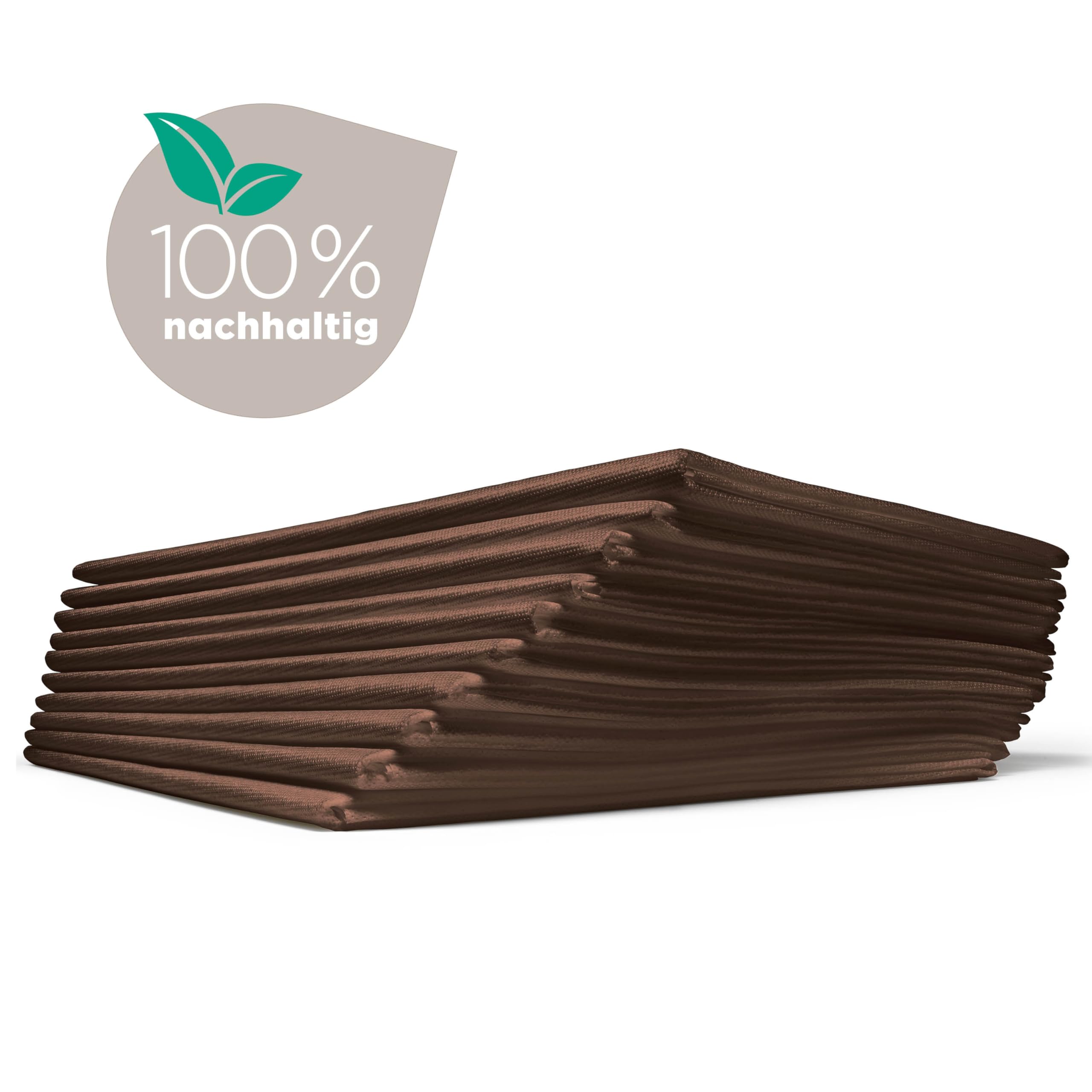Dr. Güstel draps non tissés lavables ACTIV 80 x 210 cm, 10+2 draps table de massage, marron