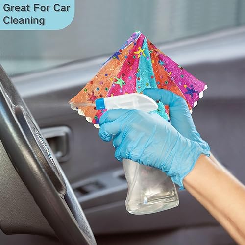 Miniatura 7 de FRODOTGV Mardi Gras Carnival Microfiber Kitchen Dish Towels Table Cotton Tea Towels Bulk Terrycloth Dish Towels Hand Towels Kitchen