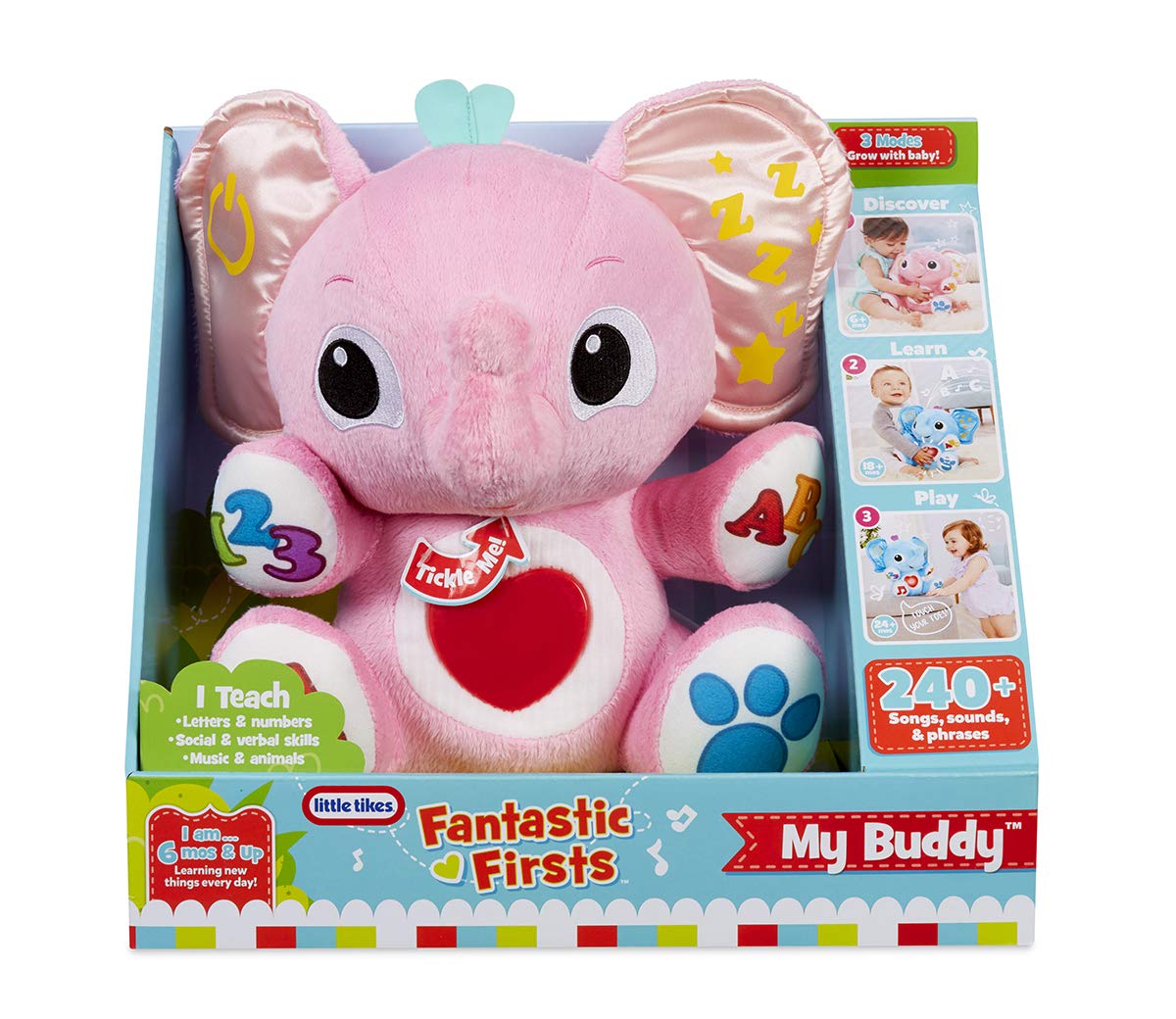 little tikes elephant soft toy