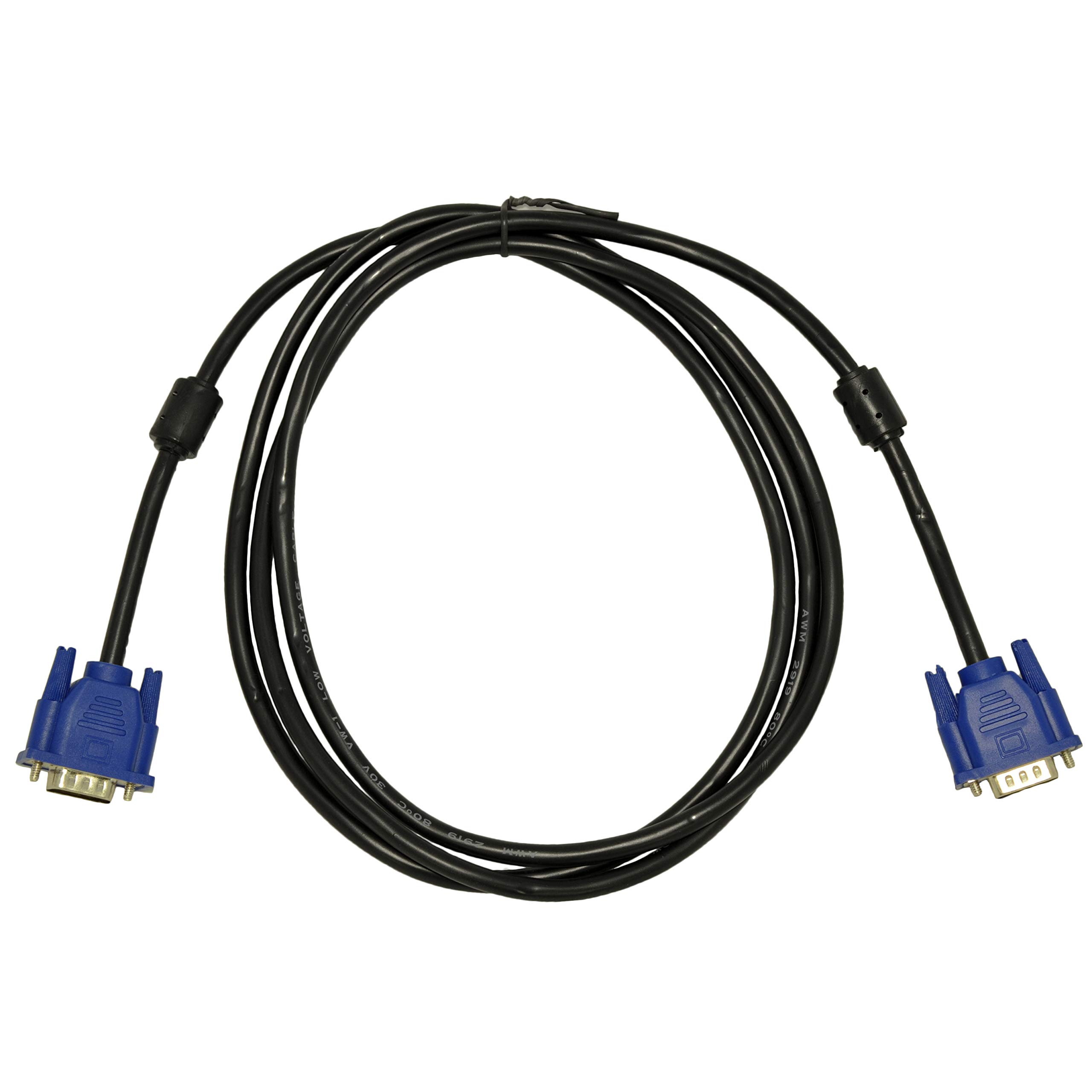 AKYGA AK-AV-01 VGA kabel do monitora TV PC SUB-D wtyczka na wtyczkę 1,8 m, czarny