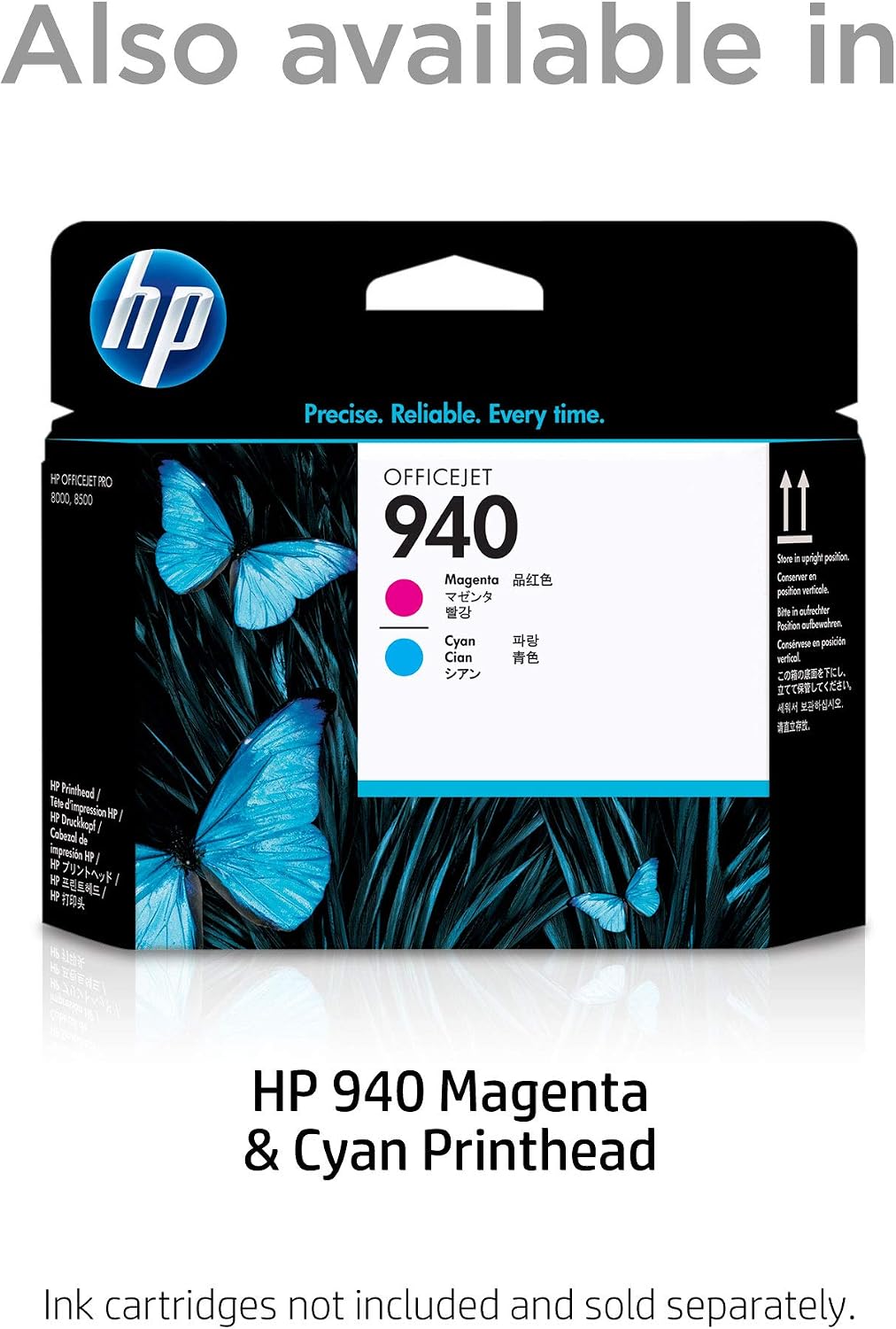 HP 940 | Ink Printhead | Black & Yellow | C4900A