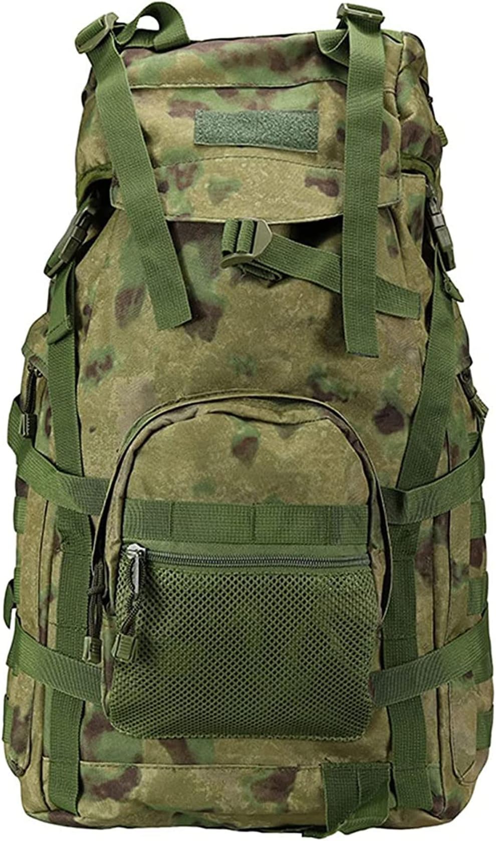 60L Military Tactical Backpacks, Army Assault Pack 3 Day Bug Out Bag Hiking Treeking Rucksack, Camping Gear B,A