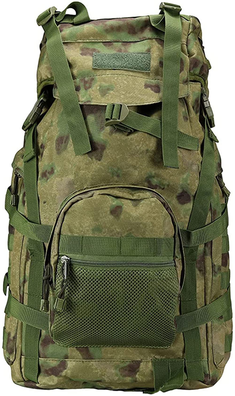 60L Military Tactical Backpacks, Army Assault Pack 3 Day Bug Out Bag Hiking Treeking Rucksack, Camping Gear B,A