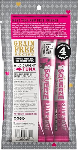 Miniatura 9 de "I and love and you" Treat Meow Digestion Support, Lickable Cat Treat, receta de pollo