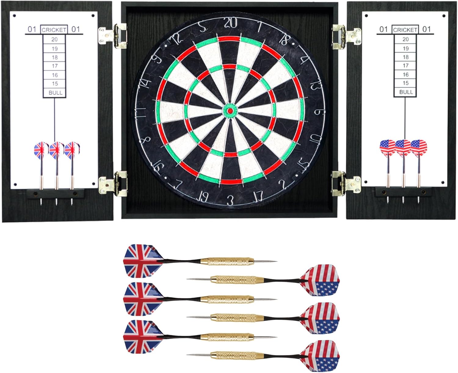 Hathaway Winchester Dartboard & Cabinet Set