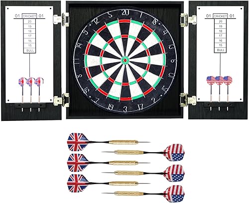 Vista 8 de Hathaway Winchester - Juego de diana y gabinete