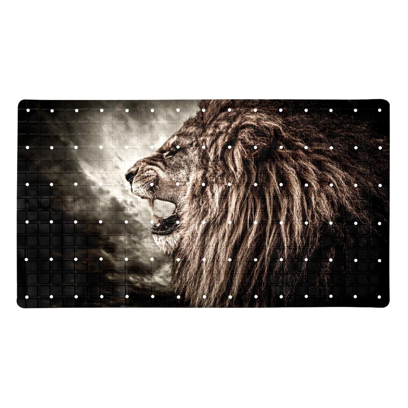 Tapis de baignoire lion pour créer un espace de bain ludique et sécurisé pour vos enfants