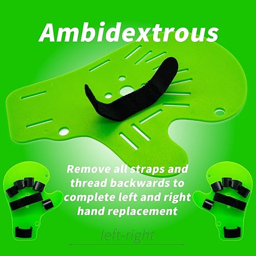 Miniatura 5 de Férula de mano de descanso con soporte para dedos, soporte para recuperación de accidentes cerebrovasculares, extensor de enderezador de dedos,