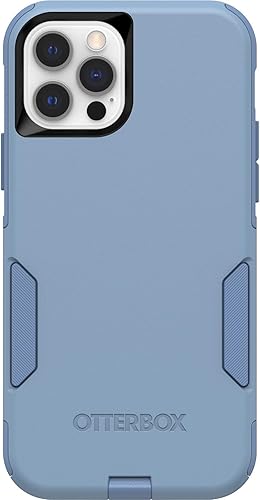 Miniatura 2 de OtterBox Funda para iPhone 12 y iPhone 12 Pro (solamente) - Serie Commuter - Crisp Denim (azul) - Con paño de limpieza - Delgado y resistente - Apto
