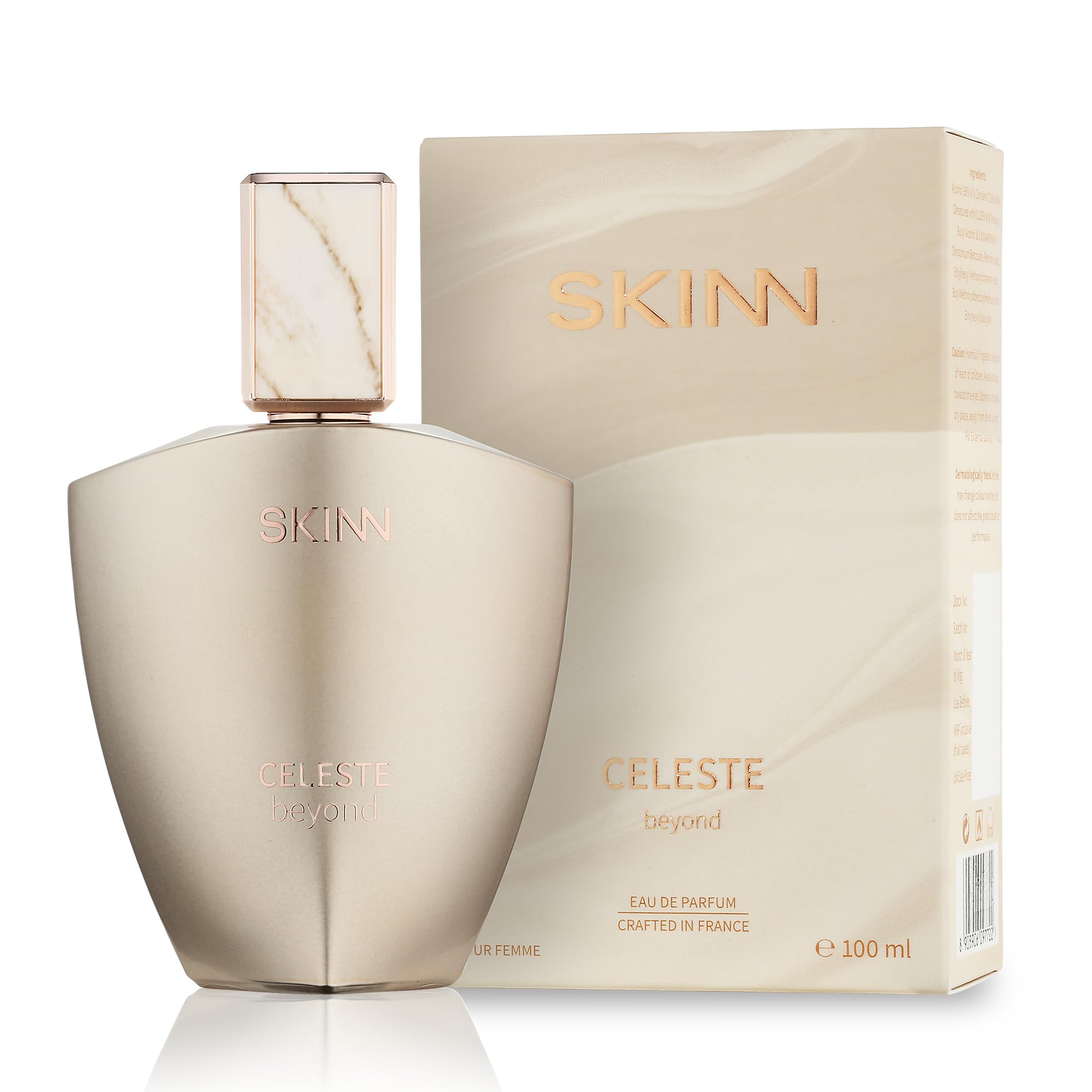 Skinn By Titan Celeste Beyond, 100ml Liquid EDP For Women - Amber Wood-picture-35