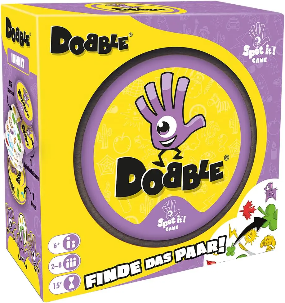 Dobble: schnelles Reaktions-Kartenspiel in der Dose, Foto 1