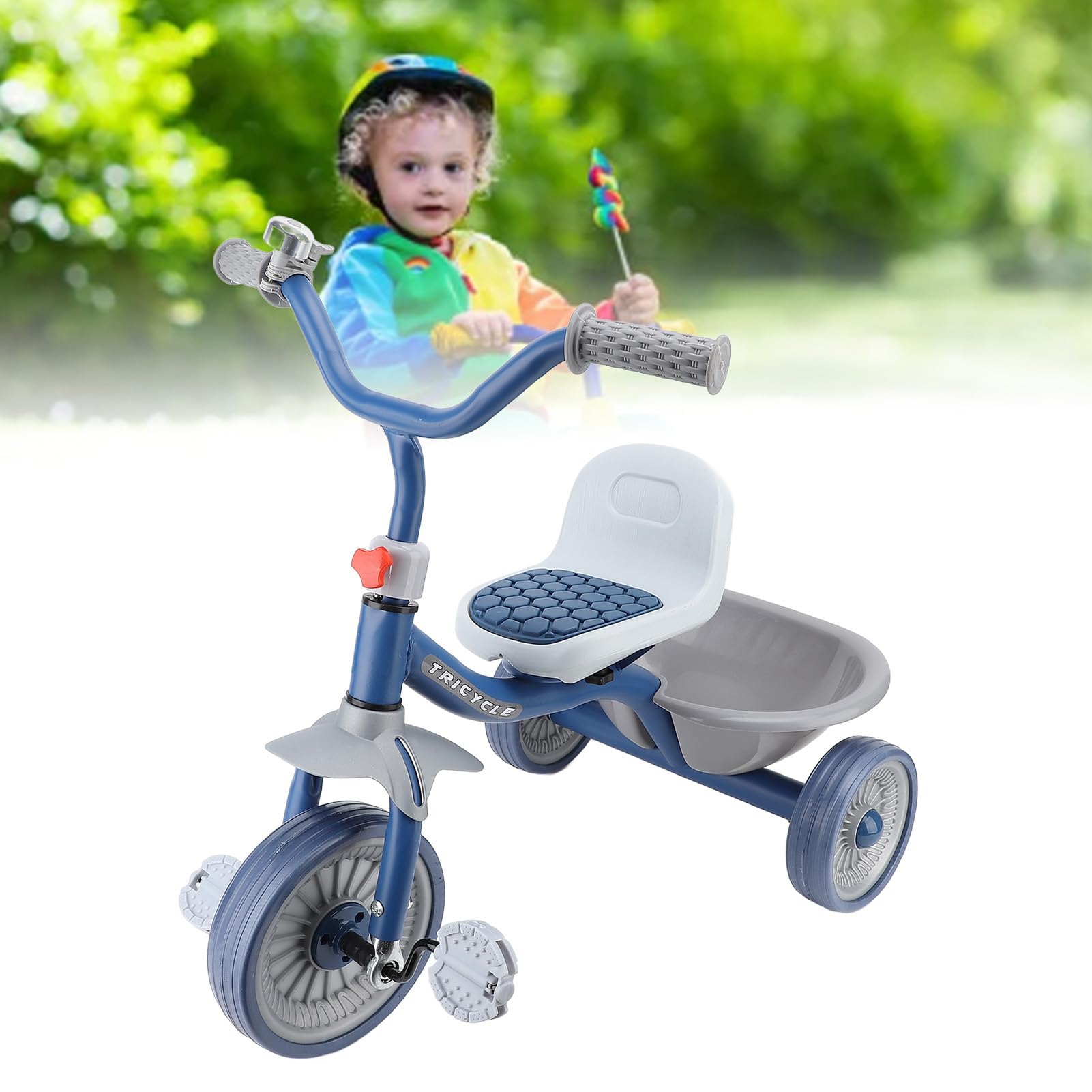 Amazon.co.jp: キッズトライク三輪車 ブルースムージング回転