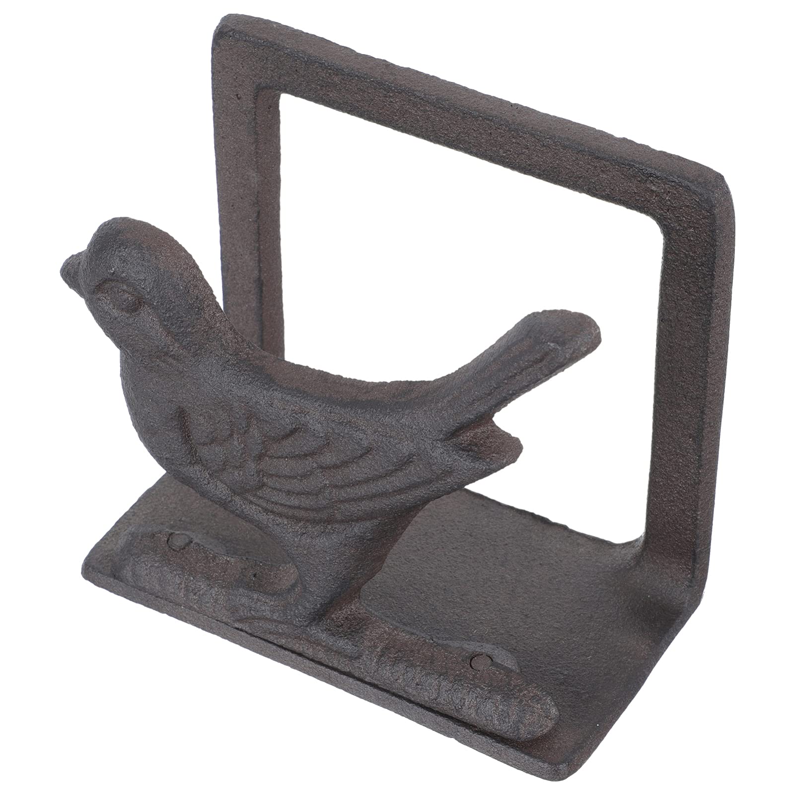 Servilletero de Hierro Fundido Forma de Animal, Porta Pañuelos para Restaurante, Mantiene las Servilletas Secas y Limpias, Estilo Vintage para Mesa