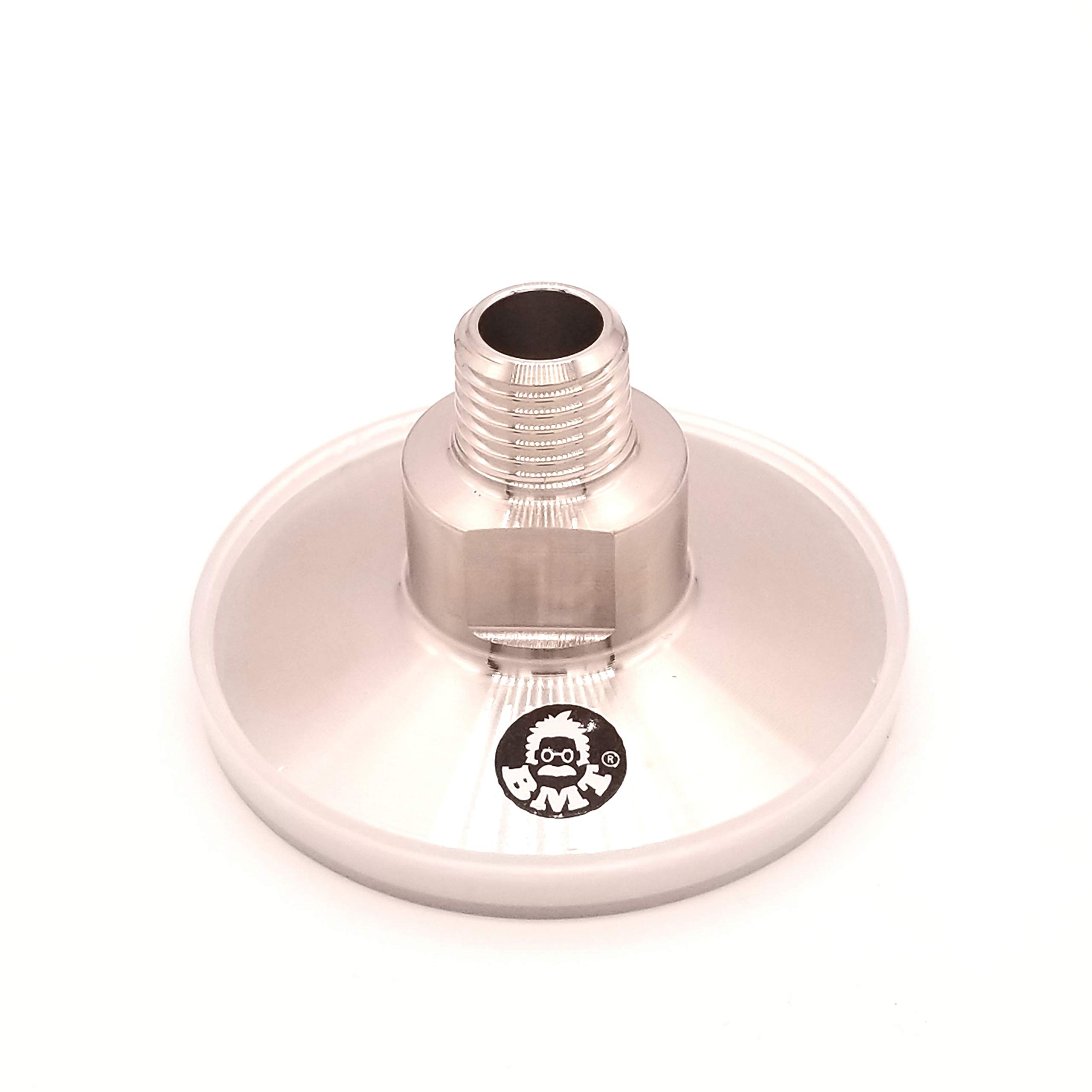 KF40 flange to Male NPT/MNPT Fitting (ISO-KF KF40 QF40 NW40) (1/4" MNPT x KF40)