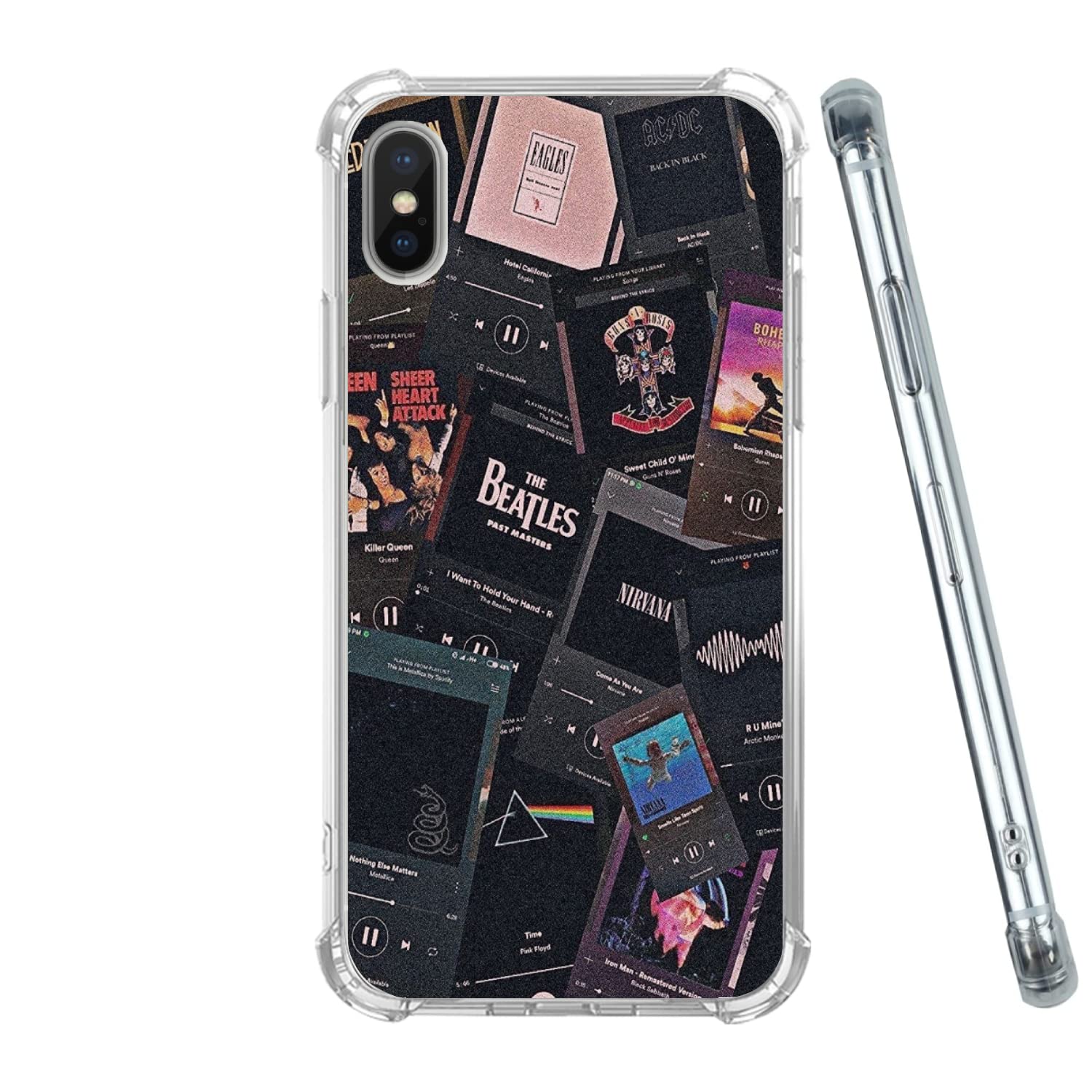 Rock and Roll Case for iPhone Xs/X, Classic Rock Bands Music Collage Case Compatible with iPhone Xs/X, Trendy Unique Design Soft TPU Bumper Phone Cover Case for iPhone Xs/X : Amazon.in: Electronics Rock and Roll Case for iPhone Xs/X, Classic Rock Bands Music Collage Case Compatible with iPhone Xs/X, Trendy Unique Design Soft TPU Bumper Phone Cover Case for iPhone Xs/X : Amazon.in: Electronics