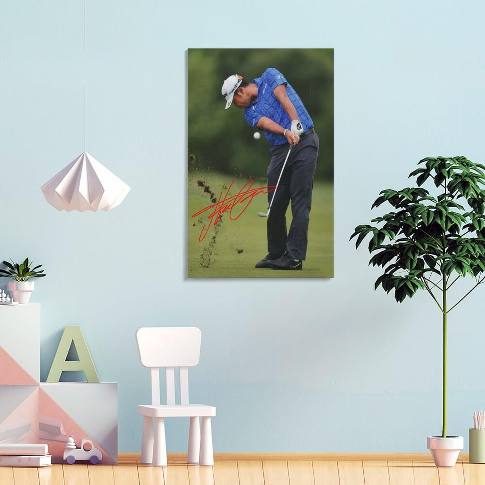 Amazon.co.jp: 松山英樹 ゴルファーアートポスター (15) クール