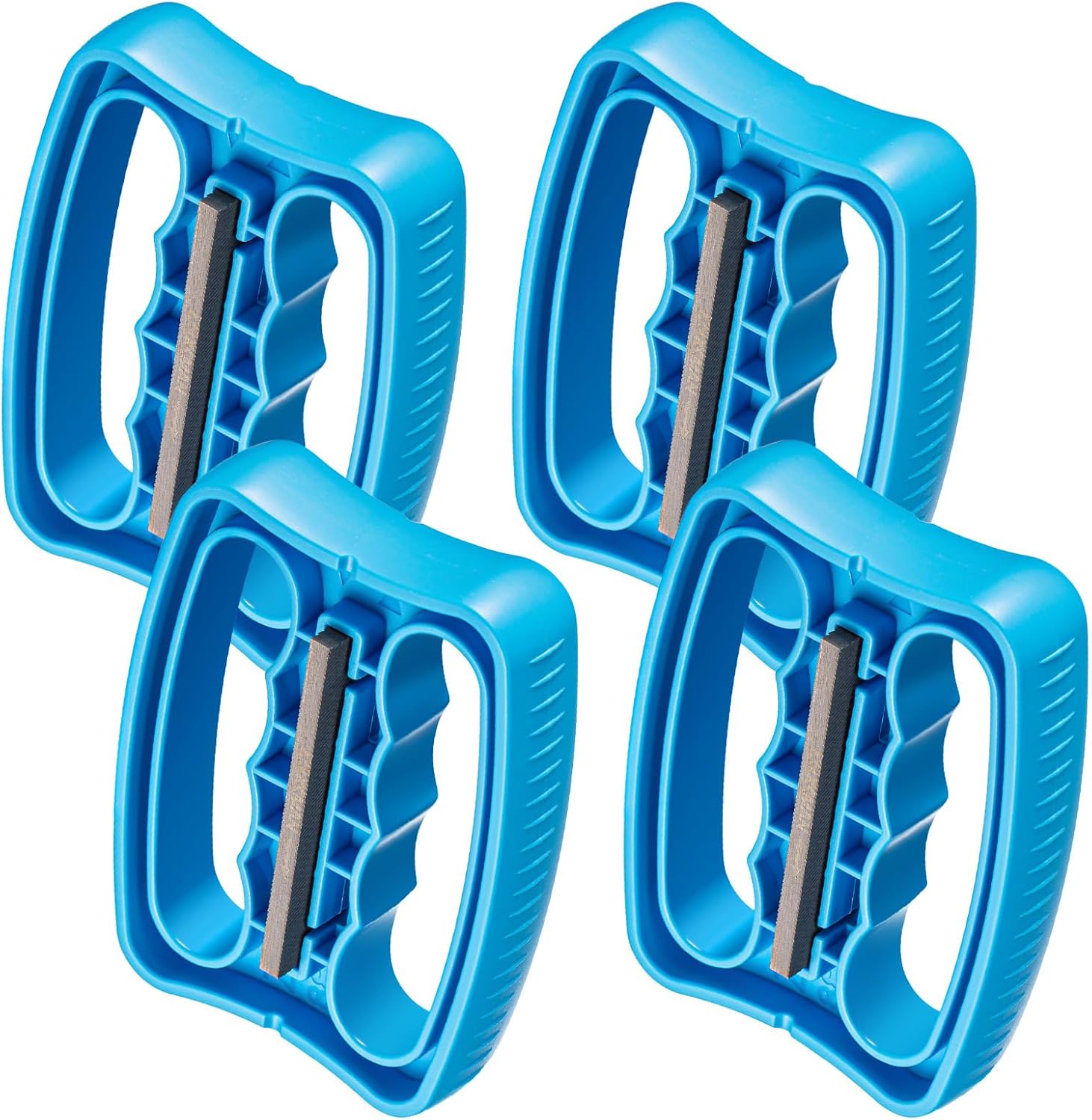 Halloscume 4 Pcs Snowboard Edge Sharpeners Ski Snowboard