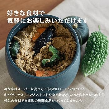 Amazon｜ぬか壺 寺本りえ子 ぬか漬け壺 ぬか漬け 容器 壺 漬物樽