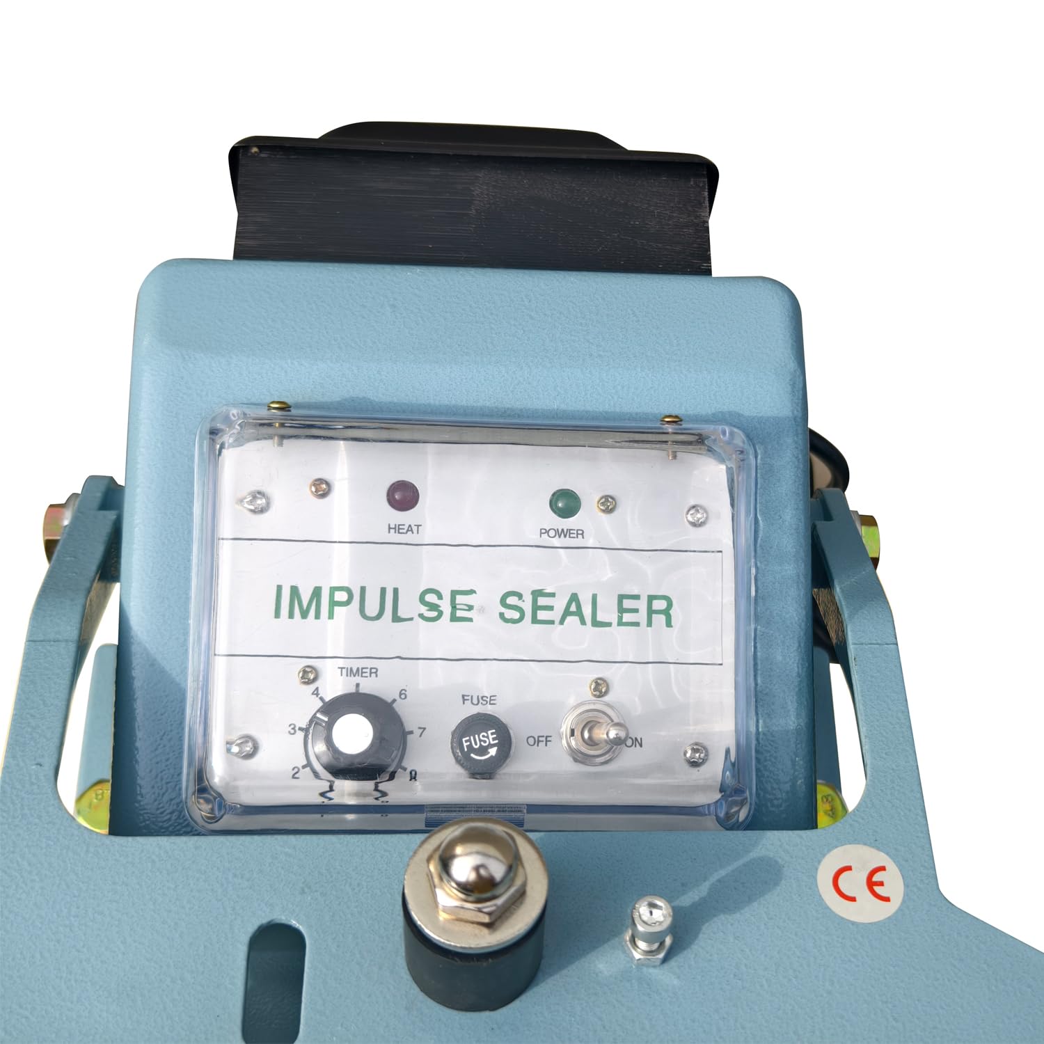 KATSU 832482 - Sellador automático de bolsas con pedal de pie de 350 mm, apto para sellar bolsas de PVC, celofán, aluminio y lámina de cobre