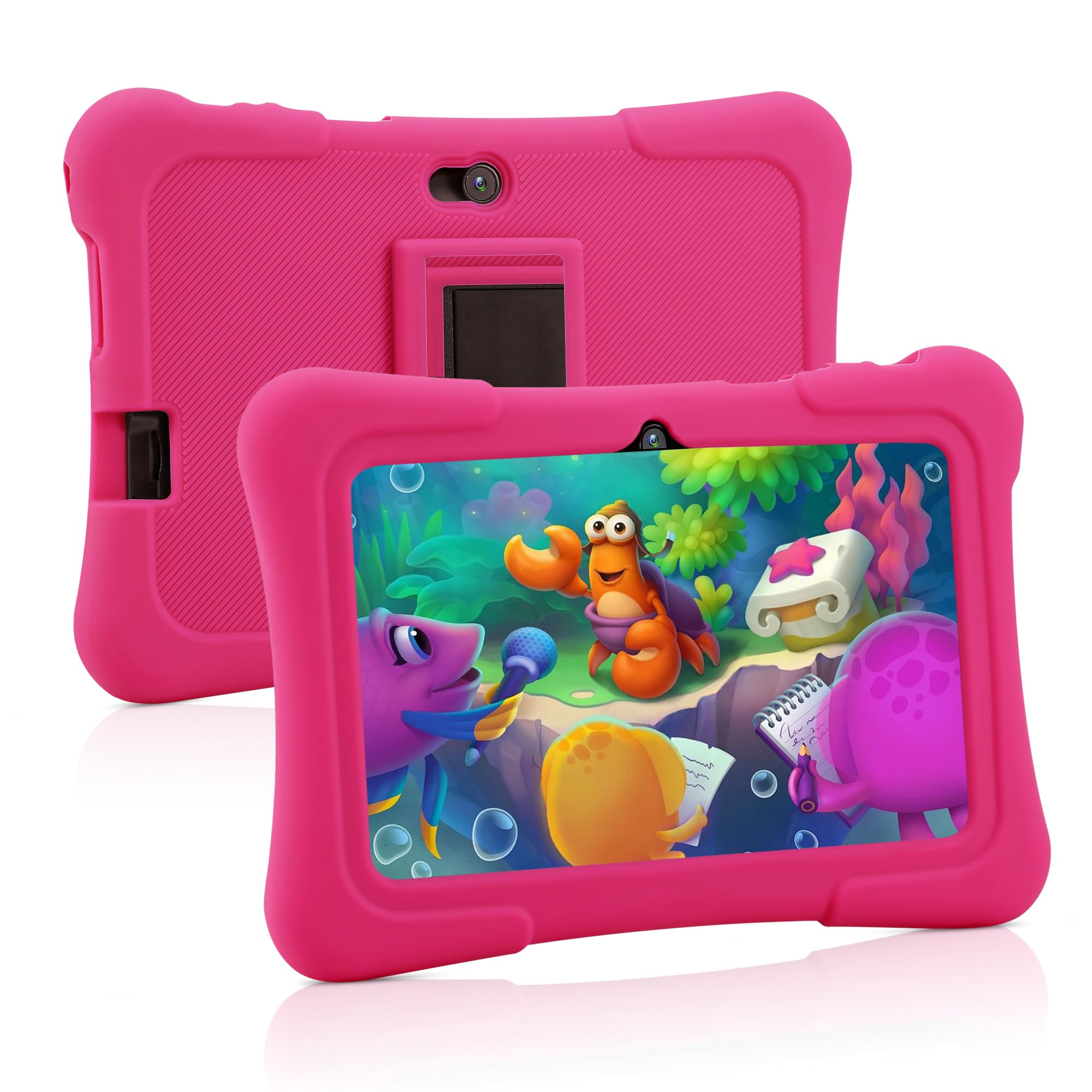 7 Inch Kids Tablet, Android Tablet for Kids, 32GB+512GB Expand Pink