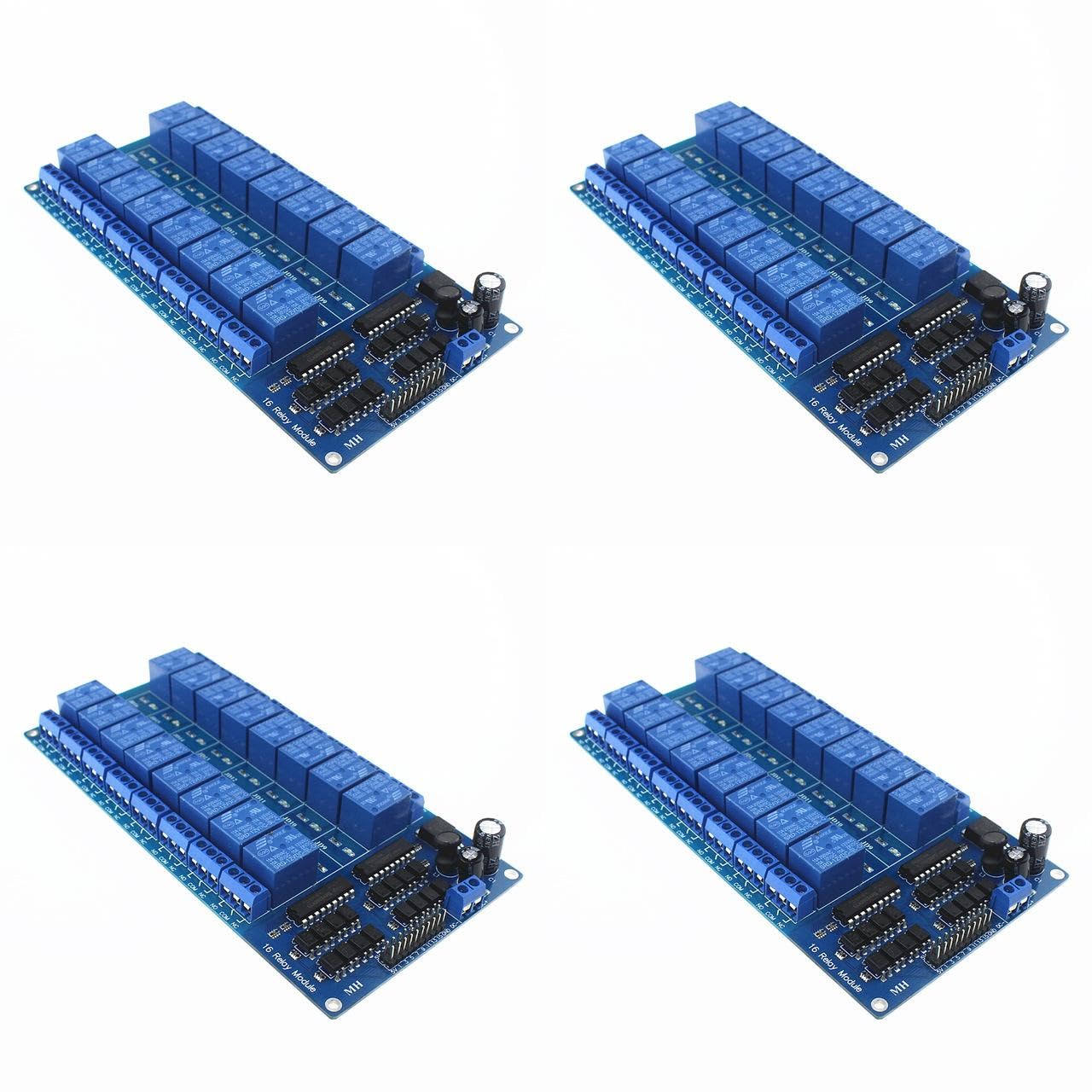 (4 pc) Pro3D 12V 16 Channel Relay Module with Light Coupling LM2576 Power Supply-image-14