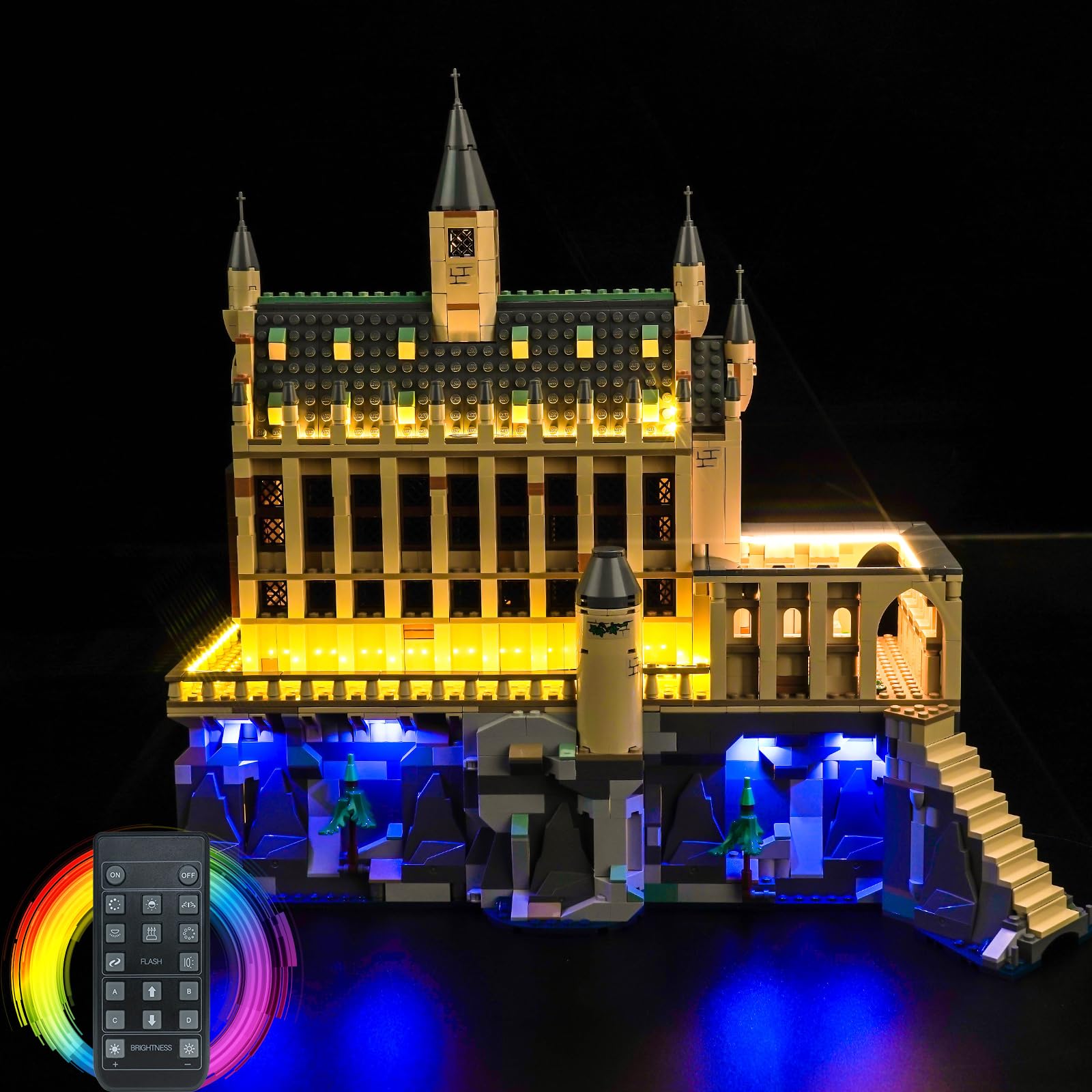 Light Kit for Lego Hogwarts Castle: The Great Hall 76435