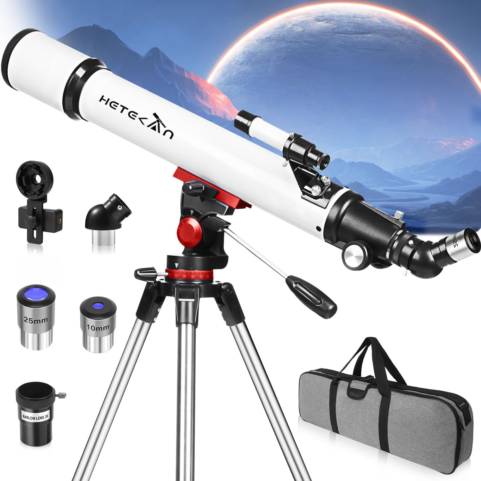 Omegon Teleskop Ac 90 1000 Eq 2 Omegon Teleskop AC 90/1000 EQ-2 | Refraktor für Einsteiger