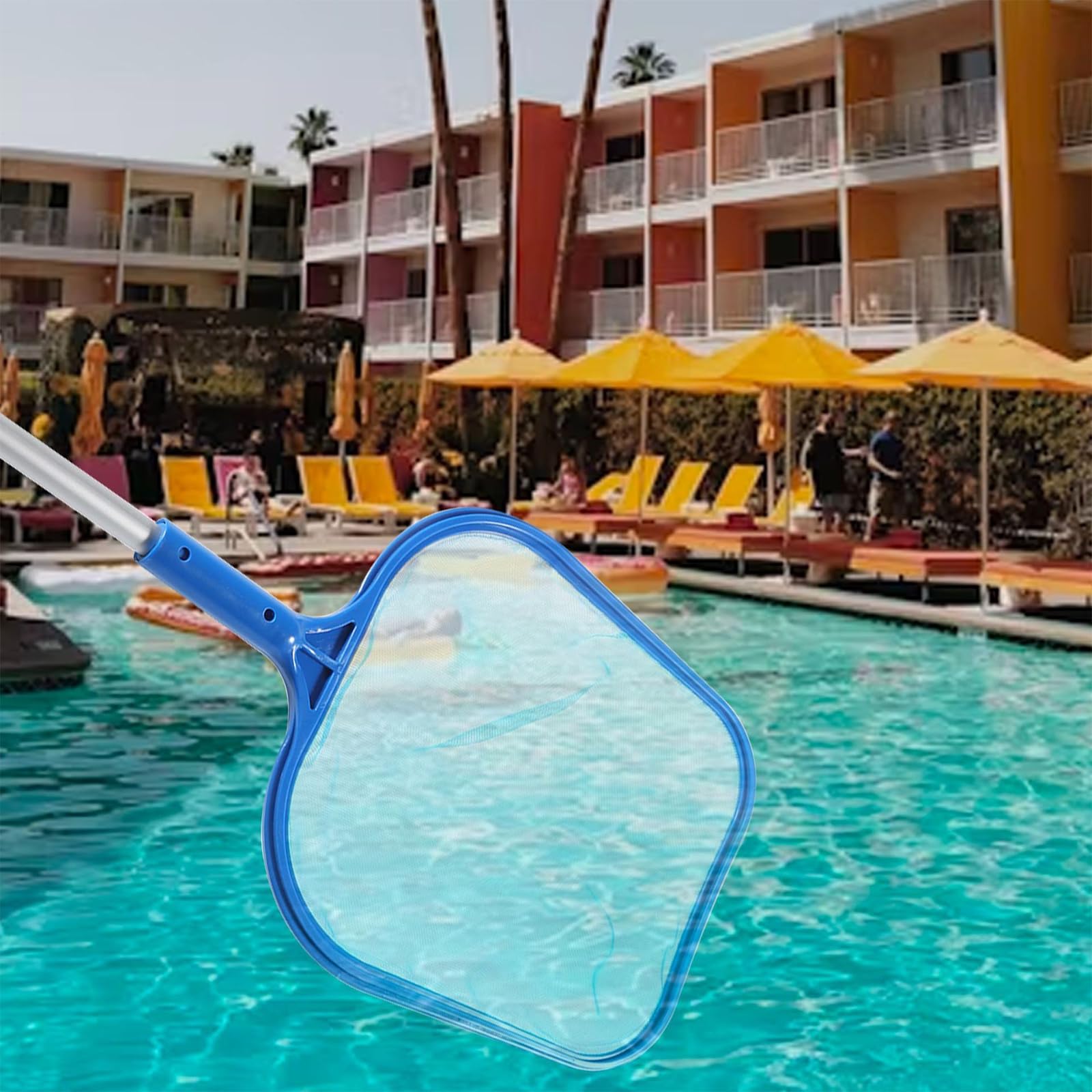Épuisettes de Piscine Lot de 2 - Filet de Nettoyage Robuste pour Feuilles et Saleté