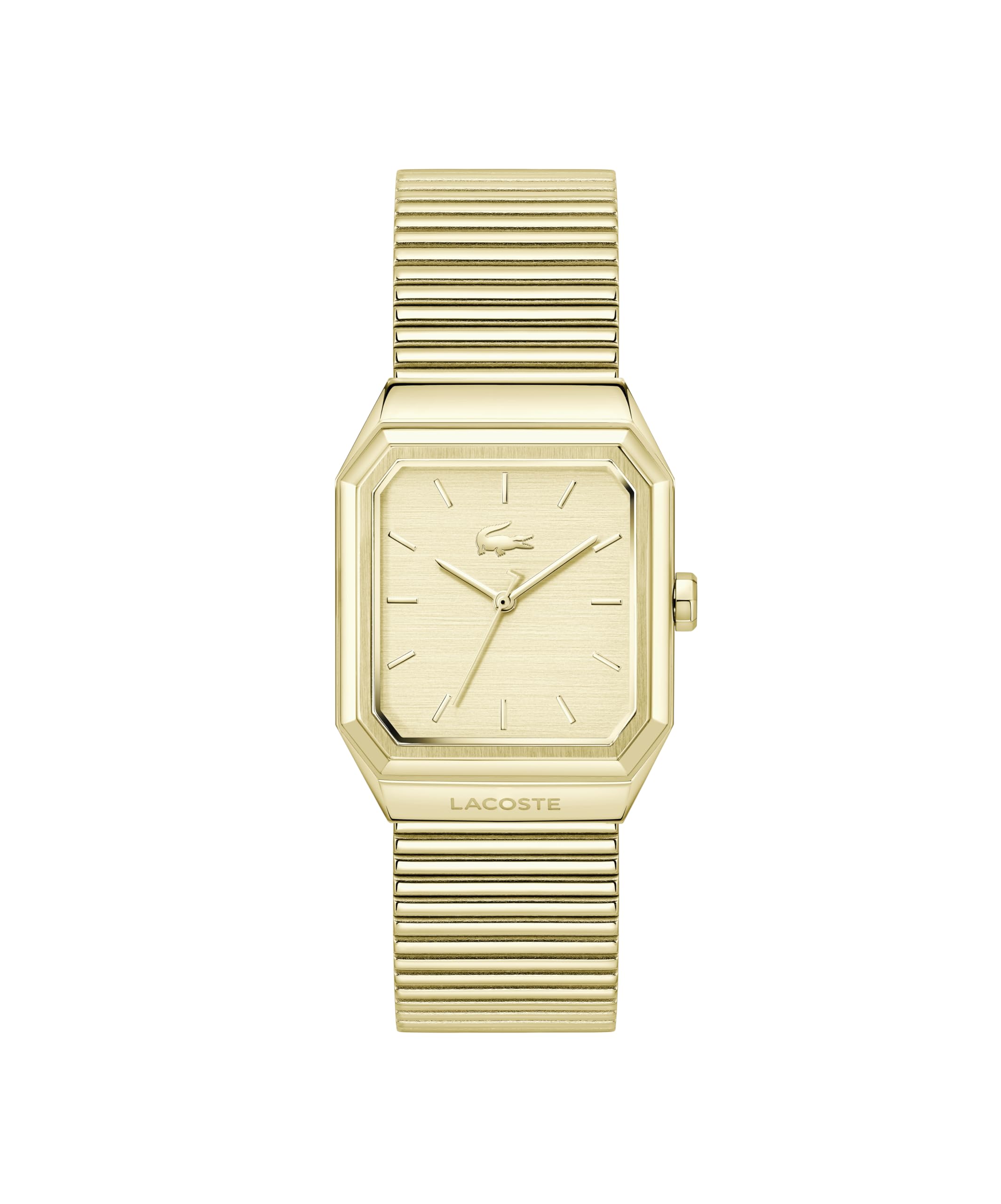 Lacoste Herren Gold Uhr Mit Drei-Zeiger-Quarzwerk Für Kollektion Mit Farben Edelstahlarmband - 2011502
