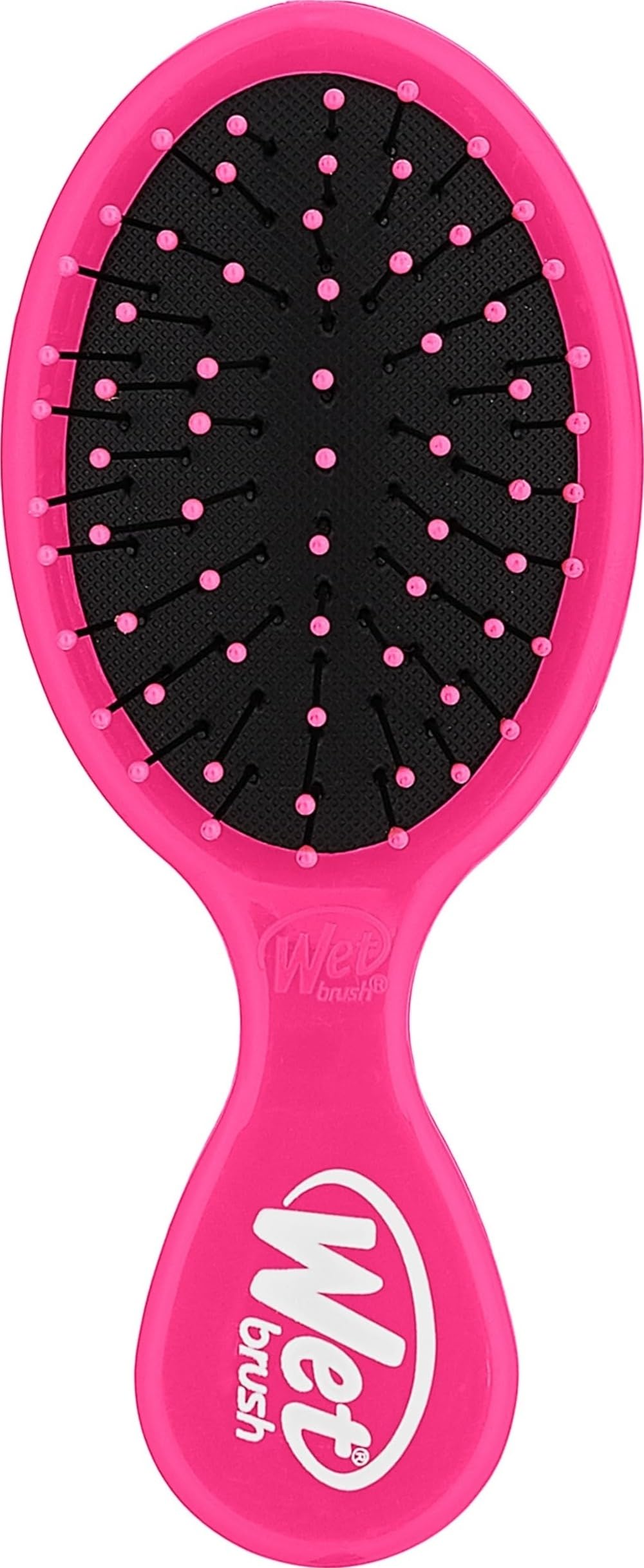Wet Brush Mini Detangler Ultra Soft Bristles, Travel Perfect Brush Suitable for All Hairtypes, Pink
