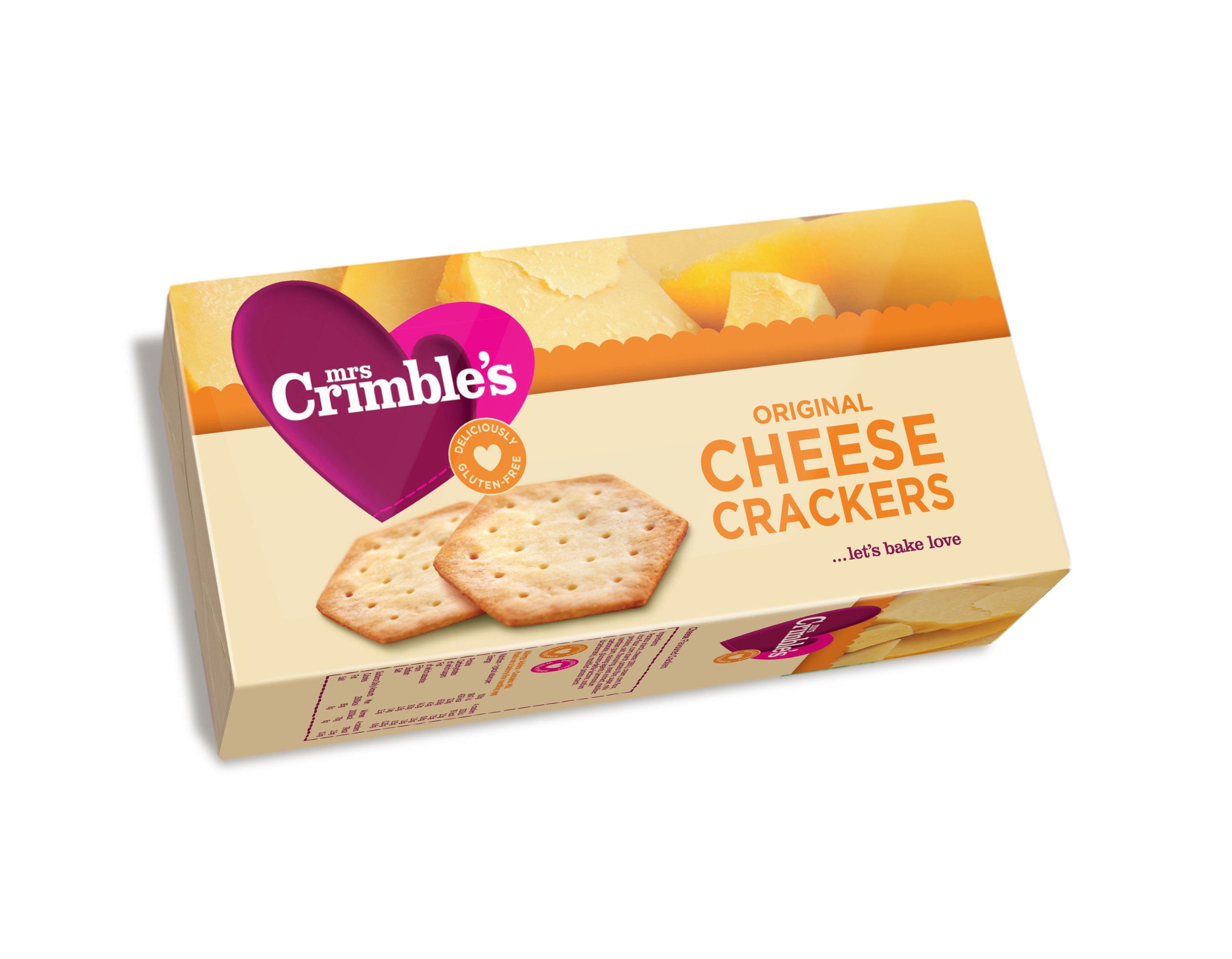 CRIMBLE'S (MRS) Original Cheese Crackers 130g (PACK OF 1)