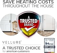 Vista 7 de Vellure® Burlete para Puerta - Burlete Premium para la Parte Inferior de la Puerta/Burlete Sellador de Puerta