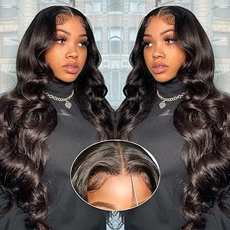 Wear And Go Glueless Wigs Human Hair Pre Plucked Pre Cut For Beginners Body Wave Lace Front Wigs Human Hair 5x5 HD Lace Closure Wig Human Hair Wigs For Women 24 inch