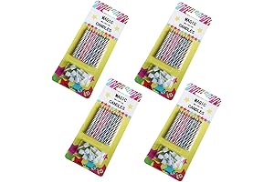Cooplay Kids Birthday Cake Magic Trick Candles - Smokeless and Non-toxic Joke...