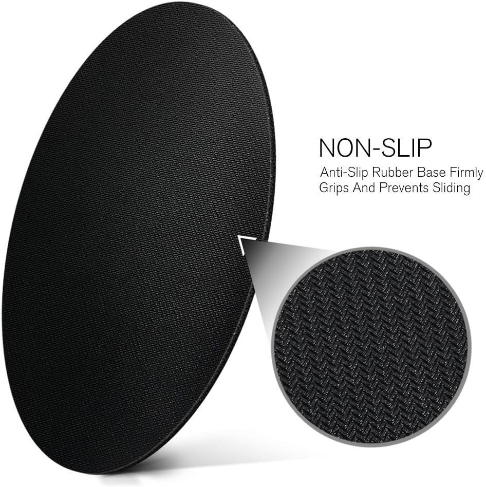 Personalized Round Mouse Pad, Printed Leopard Pattern, Non-Slip Rubber Comfortable Customized Computer Mouse Pad (7.87x7.87inch)
