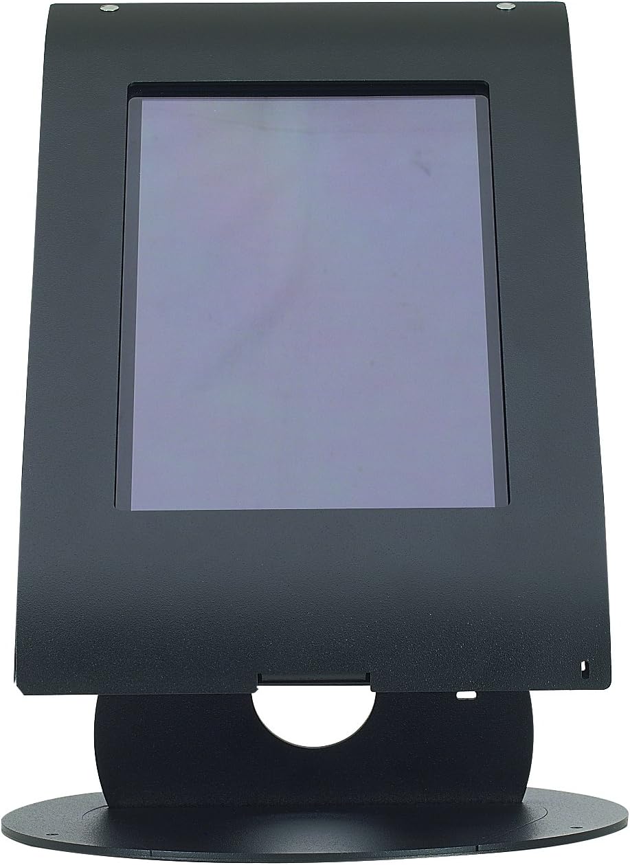 MMF POS Locking Tablet Enclosure Case with Stand for 7-8 Inch Tablets, Black (MMFTE081104)
