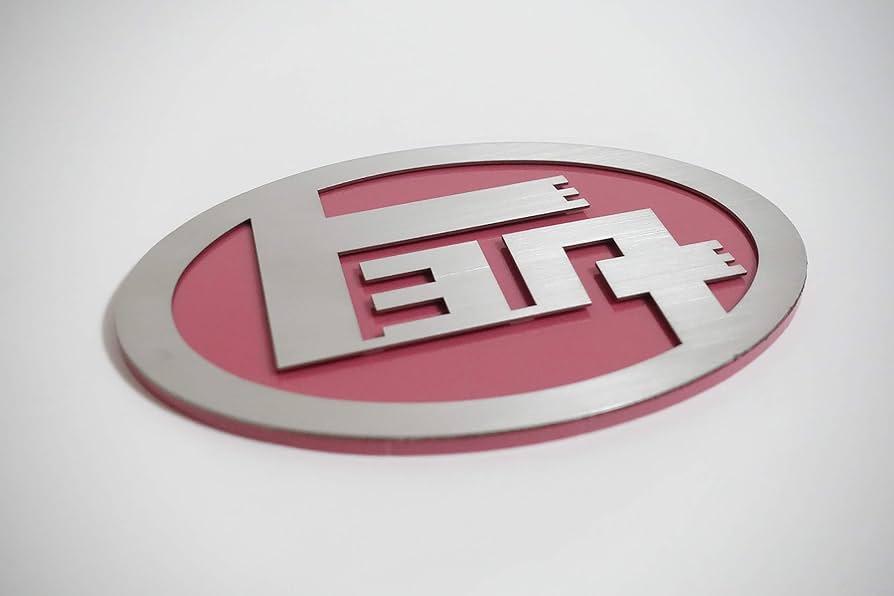 旧ロゴ『トヨタ』ドラム缶 取り寄せ対応) 汎用 トヨタ 旧ロゴ アルミ二ウム エンブレム