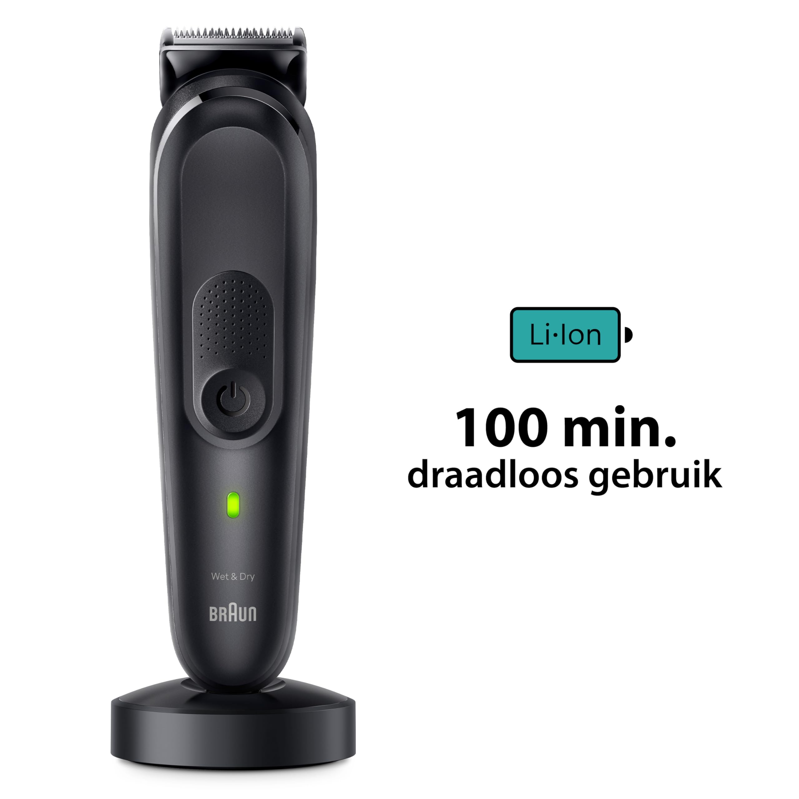 Braun Mgk7460 4210201447436 Maszynka do Golenia, Czarny, 3.6V