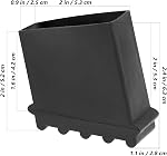 4Pcs Ladder Feet Covers Non-Slip,Rubber Steep Ladder Foot Replacements Non-Skid Extension Ladder Feet Protectors,Household Non-Skid Ladder Cover,Safe Ladder Pads Ladder Accessories(Black)