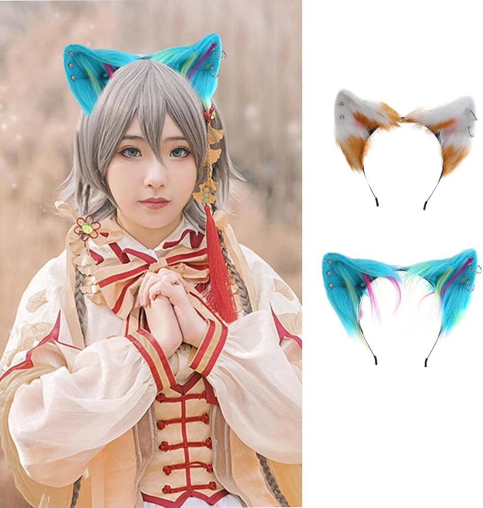 猫耳 アクセサリー コスプレ用 猫耳 カチューシャ 鈴付き「全2色」 コスプレ ハロウィン 仮装 可愛い